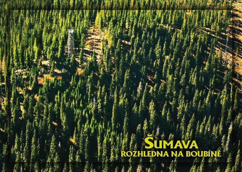 Šumava - Rozhledna Boubín  C-SMJ 034