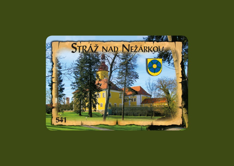 Magnetka MI Stráž nad Nežárkou Zámek  C-SNM 541