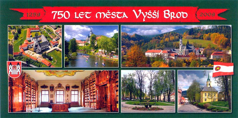 Vyšší Brod - 750 let města   XCVBP 001