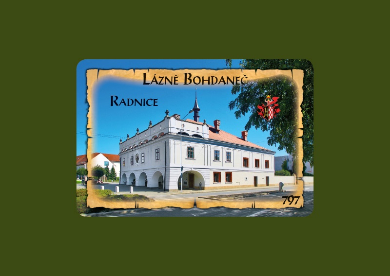 Magnetka MI Lázně Bohdaneč Radnice  E-LBM 797