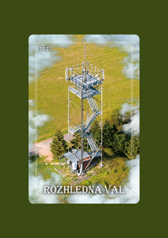 Magnetka MM Rozhledna Val letecká  E-RVU.117