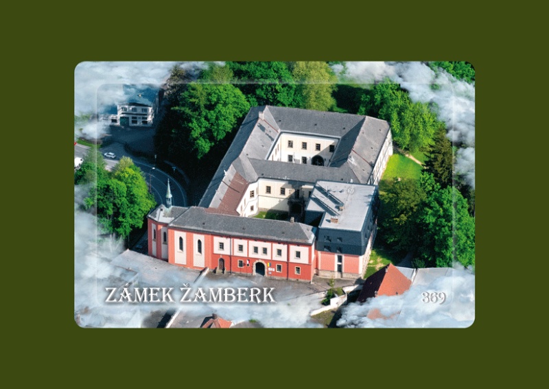 Magnetka MM Žamberk letecká  E-ZAU 369