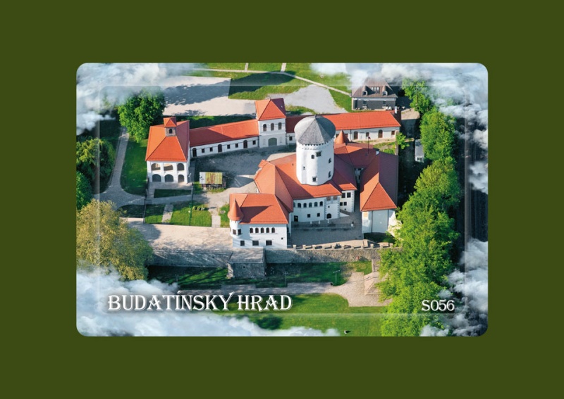 Magnetka MM Budatínsky hrad letecká  FZZIU 056