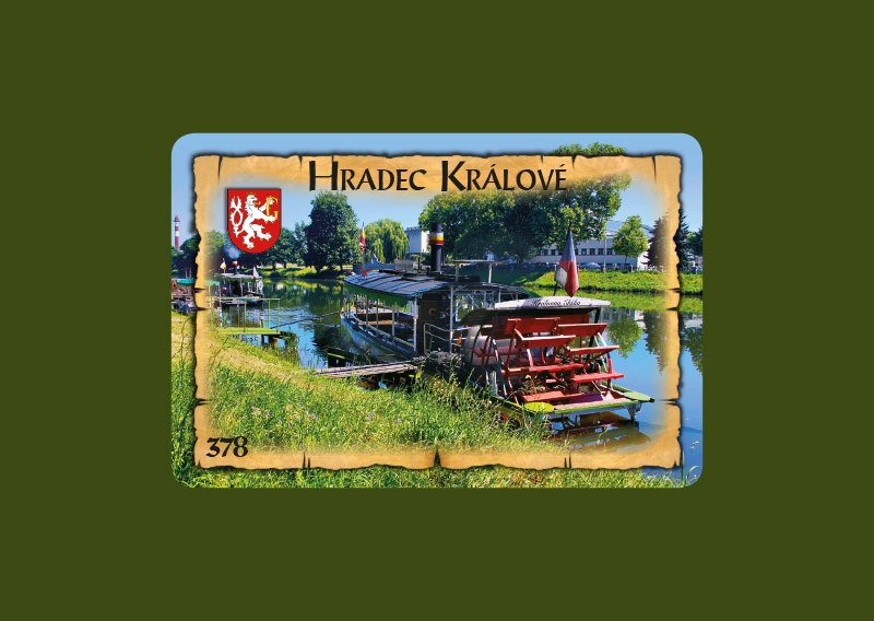 Magnetka MI Hradec Králové Parník  H-HKM 378