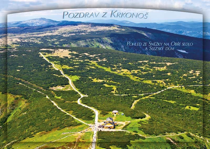 Krkonoše Pohled ze Sněžky  H-KRJ 010