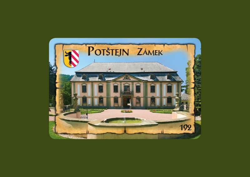 Magnetka MI Potštejn Zámek  H-POM 192