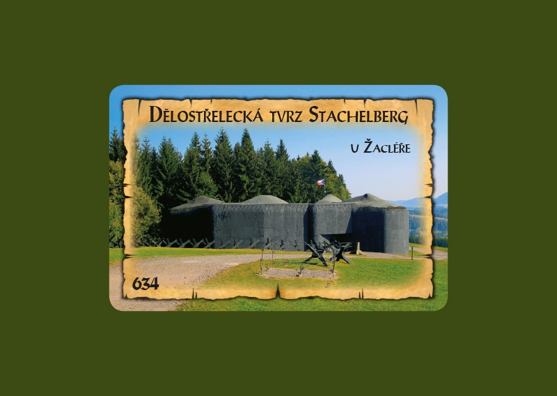 Magnetka MI Stachelberg Dělostřelecká tvrz  H-ZAM 634