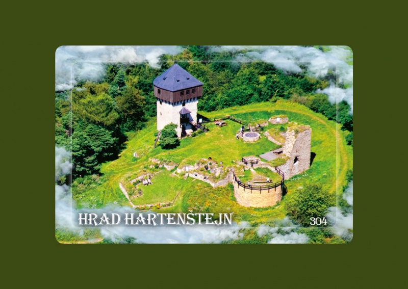 Magnetka MM Hartenštejn letecká  K-HAU 304