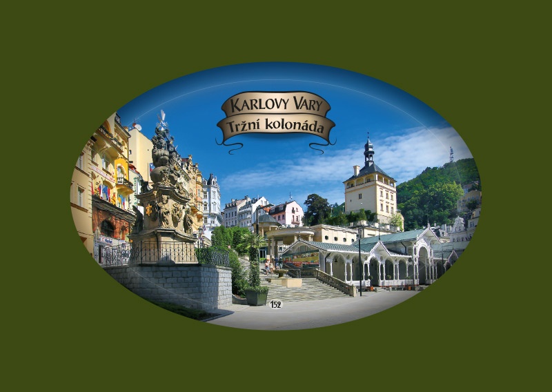 Magnetka MO Karlovy Vary Tržní kolonáda  K-KVH 152