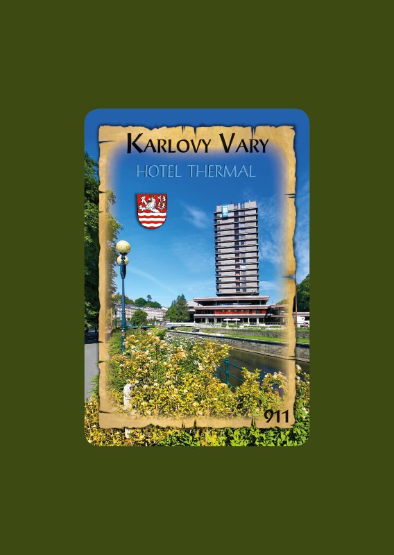 Magnetka MI Karlovy Vary Hotel Thermal  K-KVM 911