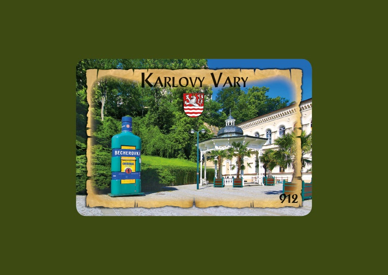 Magnetka MI Karlovy Vary Becherovka  K-KVM 912