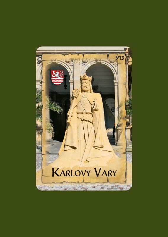 Magnetka MI Karlovy Vary Karel IV.  K-KVM 913