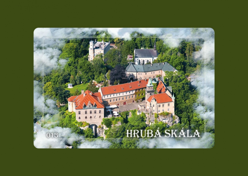 Magnetka MM Hrubá Skála letecká  L-HBU-013