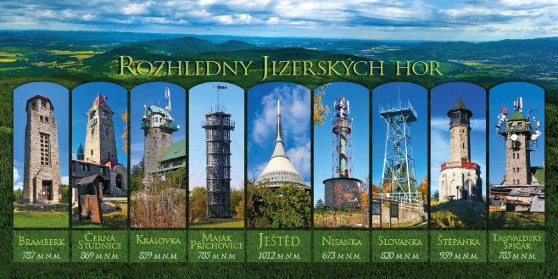 Rozhledny Jizerských hor  L-JHP 002