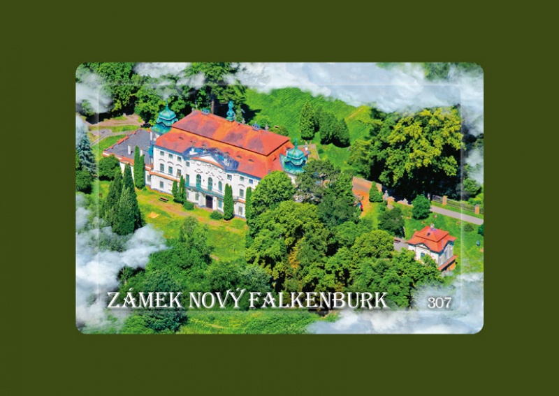 Magnetka MM Nový Falkenburk letecká  L-JPU 307