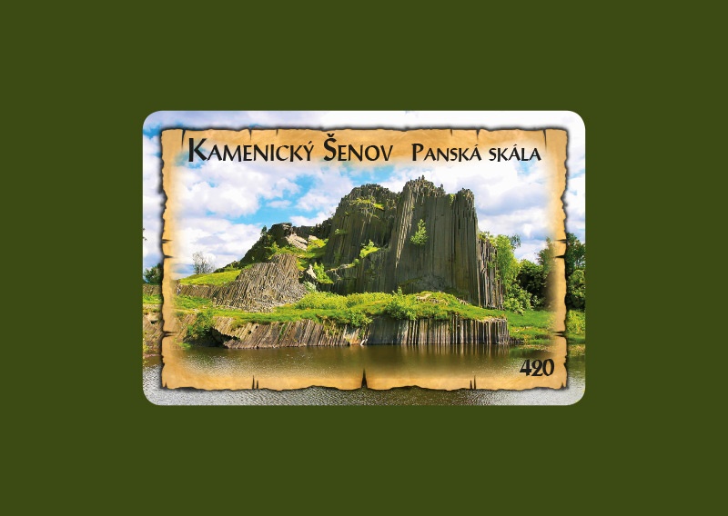 Magnetka MI Kamenický Šenov Panská skála  L-KSM 420