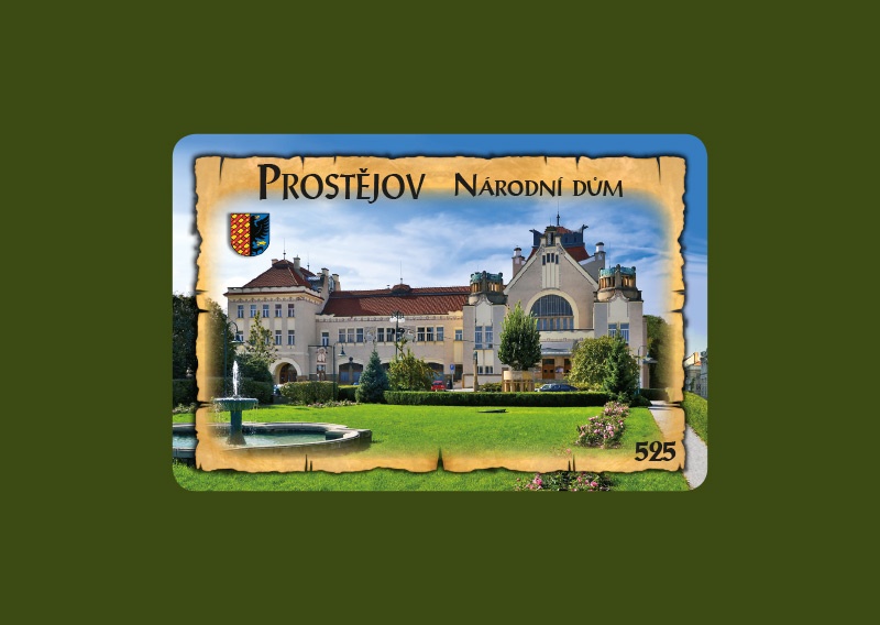 Magnetka MI Prostějov Národní dům  M-PVM 525