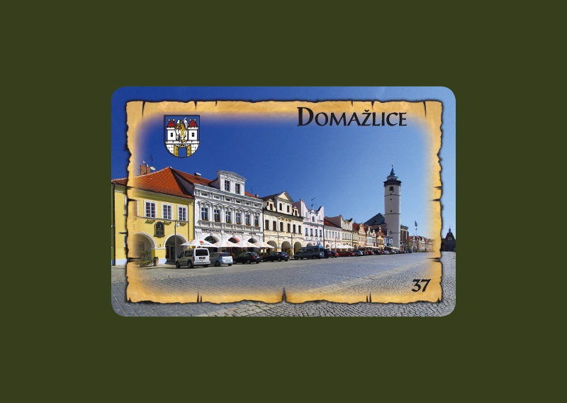 Magnetka MI Domažlice Náměstí  P-DOM 037