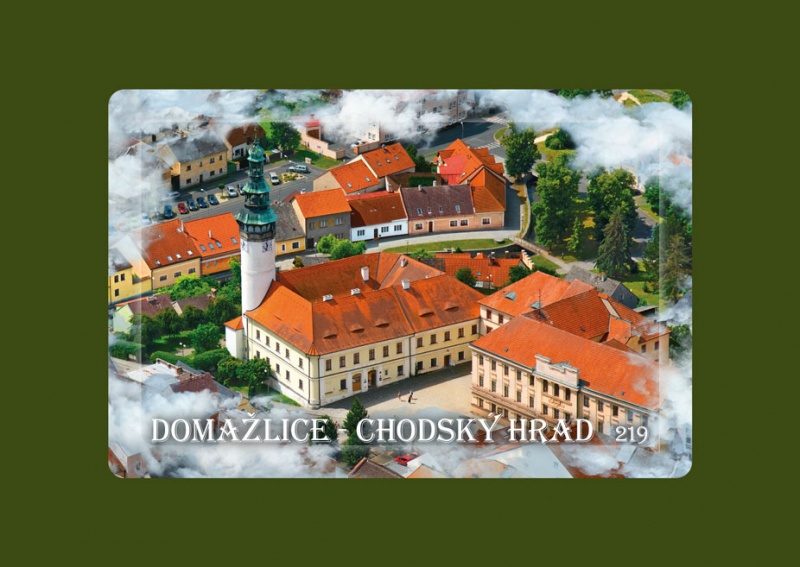 Magnetka MM Domažlice Chodský hrad  P-DOU 219