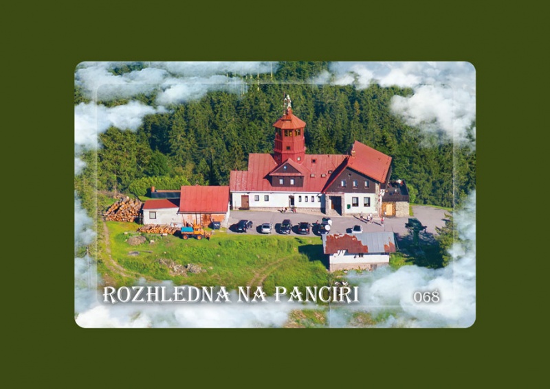 Magnetka MM Rozhledna Pancíř letecká  P-SMU-068