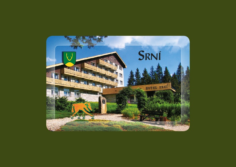 Magnetka MI Srní Hotel Srní letní  P-SRM1131