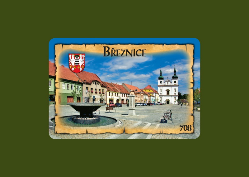 Magnetka MI Březnice Náměstí  S-BRM 708