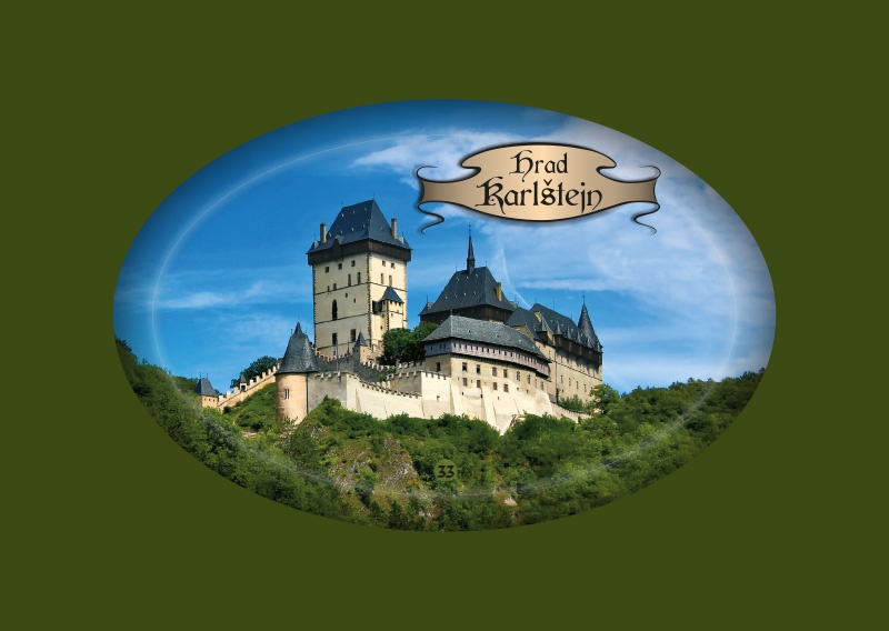 Magnetka MO Karlštejn Hrad  S-KAH 033