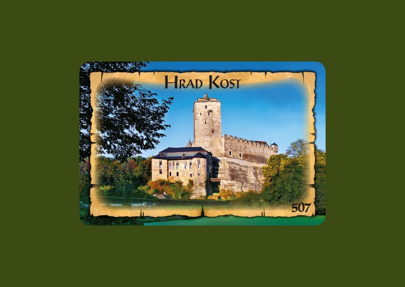 Magnetka MI Kost Hrad  S-KSM 507