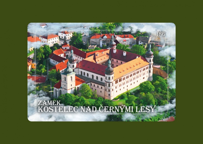 Magnetka MM Kostelec nad Černými lesy letecká  S-KTU-186