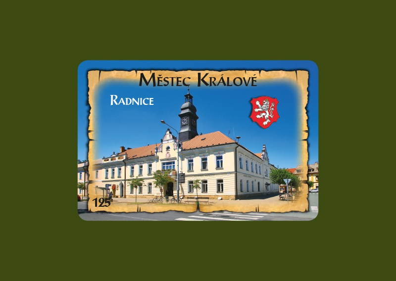 Magnetka MI Městec Králové Radnice  S-MKM 125