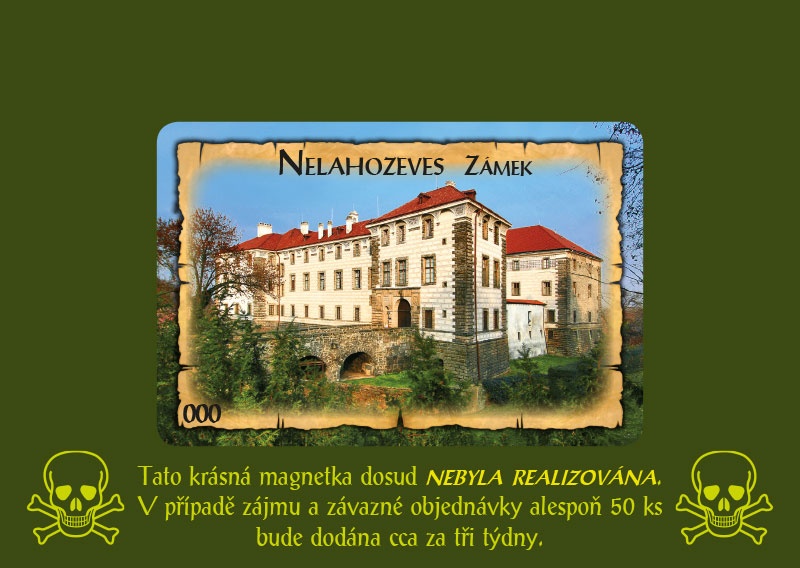 Magnetka MI Nelahozeves Zámek  S-NEM 999