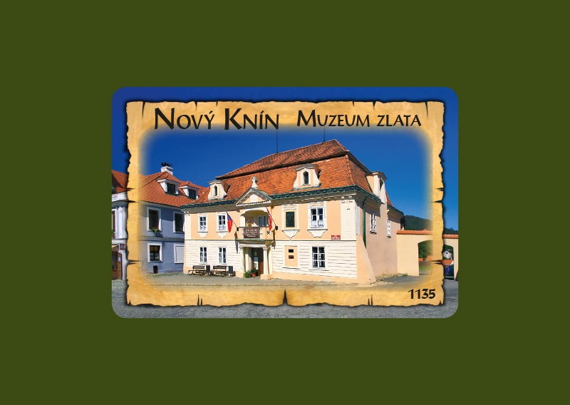 Magnetka MI Nový Knín Muzeum zlata  S-NKM1135