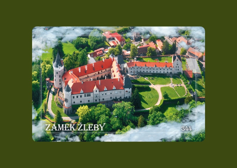 Magnetka MM Žleby letecká  S-ZLU 344