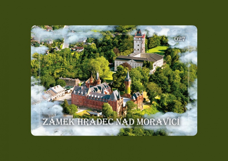 Magnetka MM Hradec nad Moravicí letecká  T-HMU-027