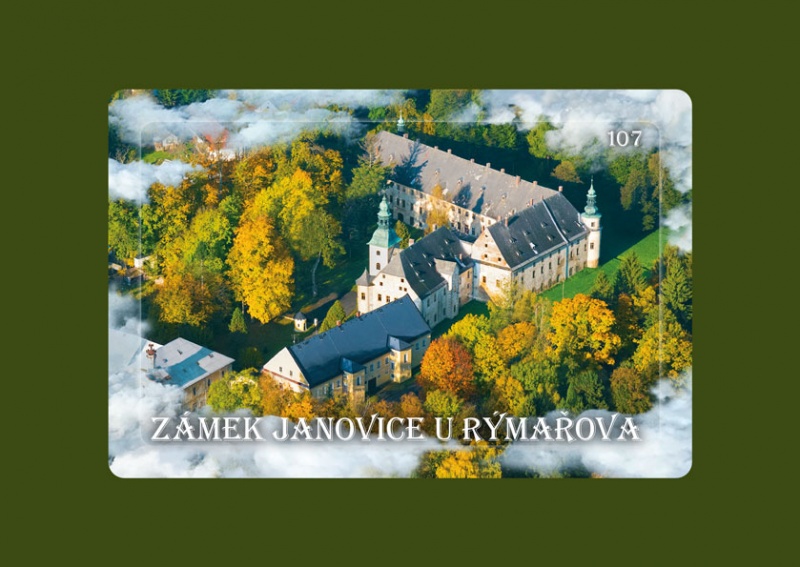 Magnetka MM Janovice u Rýmařova letecká  T-RYU-107