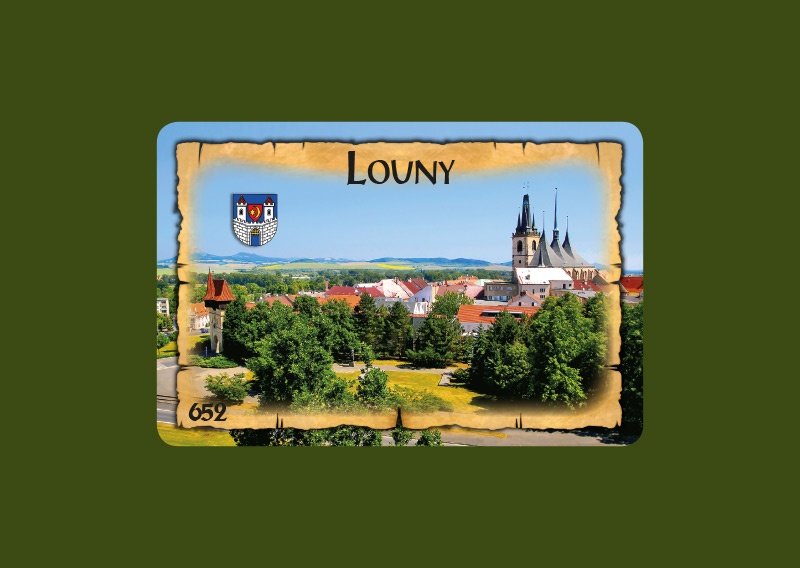 Magnetka MI Louny Město  U-LOM 652