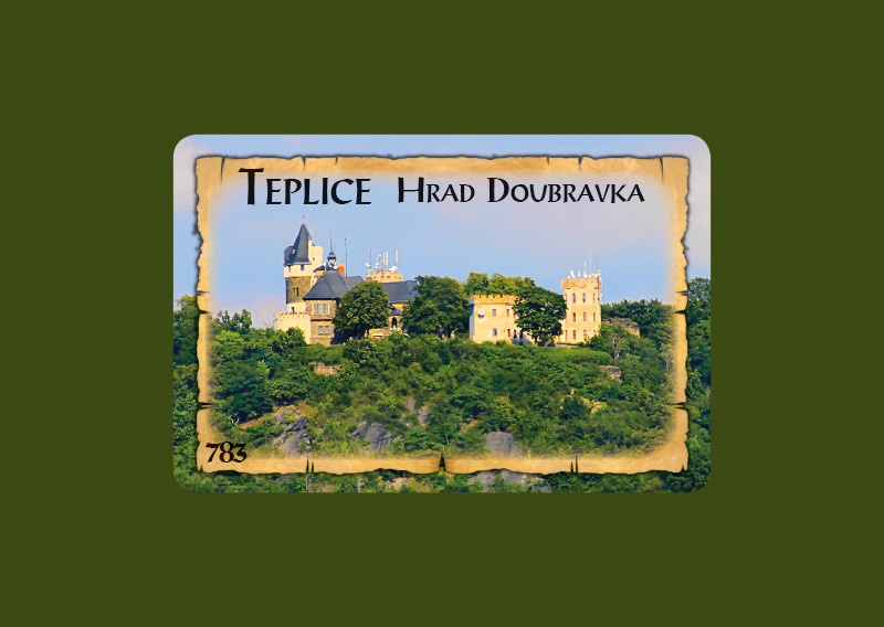 Magnetka MI Teplice Hrad Doubravka  U-TEM 783