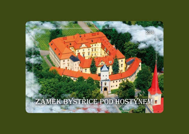 Magnetka MM Bystřice pod Hostýnem letecká  Z-BHU 214