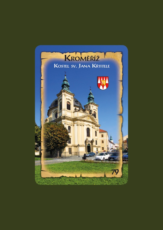 Magnetka MI Kroměříž Kostel sv. Jana Křtitele  Z-KRM 079