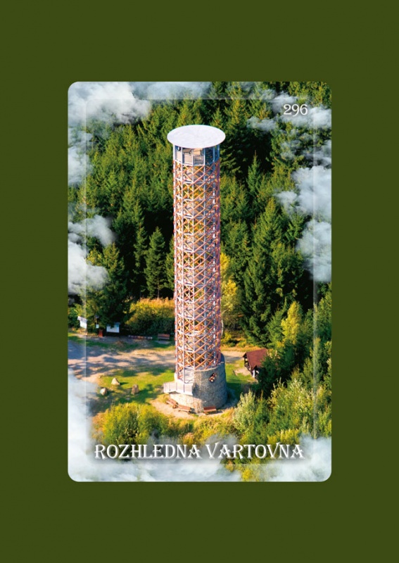 Magnetka MM Rozhledna Vartovna letecká  Z-RVU 296