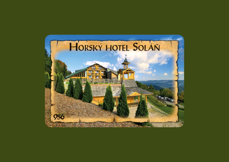 Magnetka MI Soláň Horský hotel Soláň  Z-SOM 956