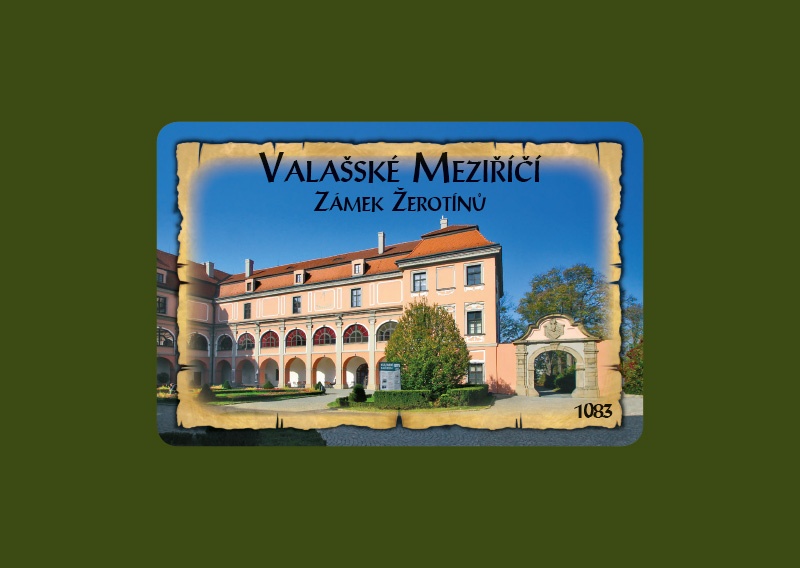 Magnetka MI Valašské Meziříčí Zámek Žerotínů  Z-VMM1083
