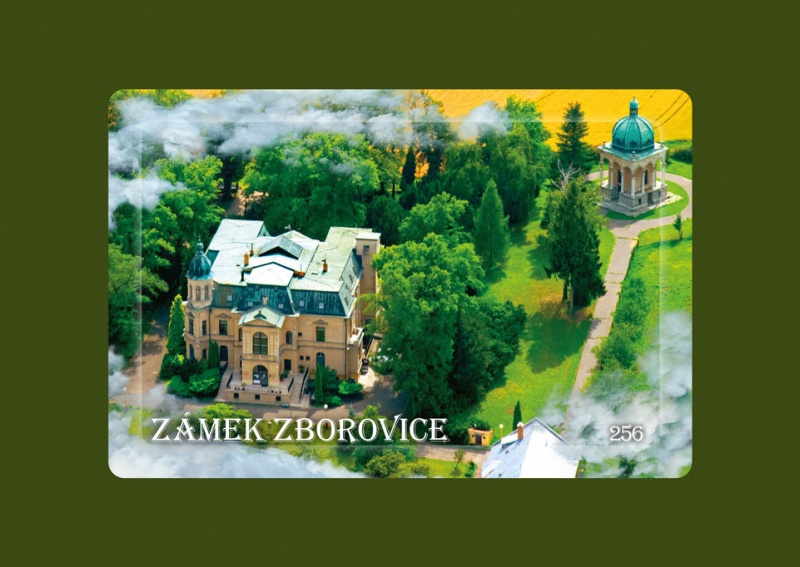 Magnetka MM Zborovice letecká  Z-ZBU 256